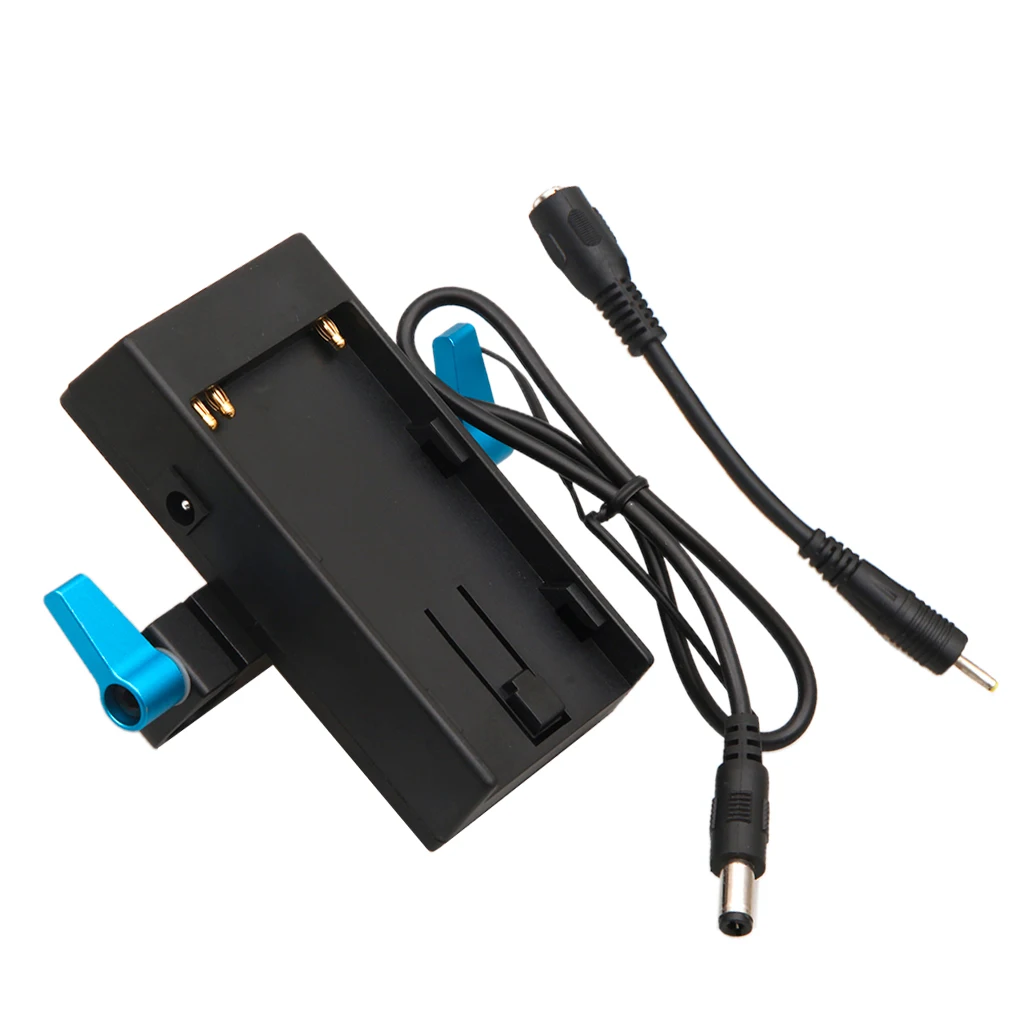  BMCC 4K Camera Battery Mount Power Plate For Sony BP-U60/30 15mm Clamp