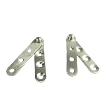 

DHL Free Shipping Stainless Steel Mini Cabinet Drawer Butt Hinges for kitchen cabinet doors 50/80/100Pcs