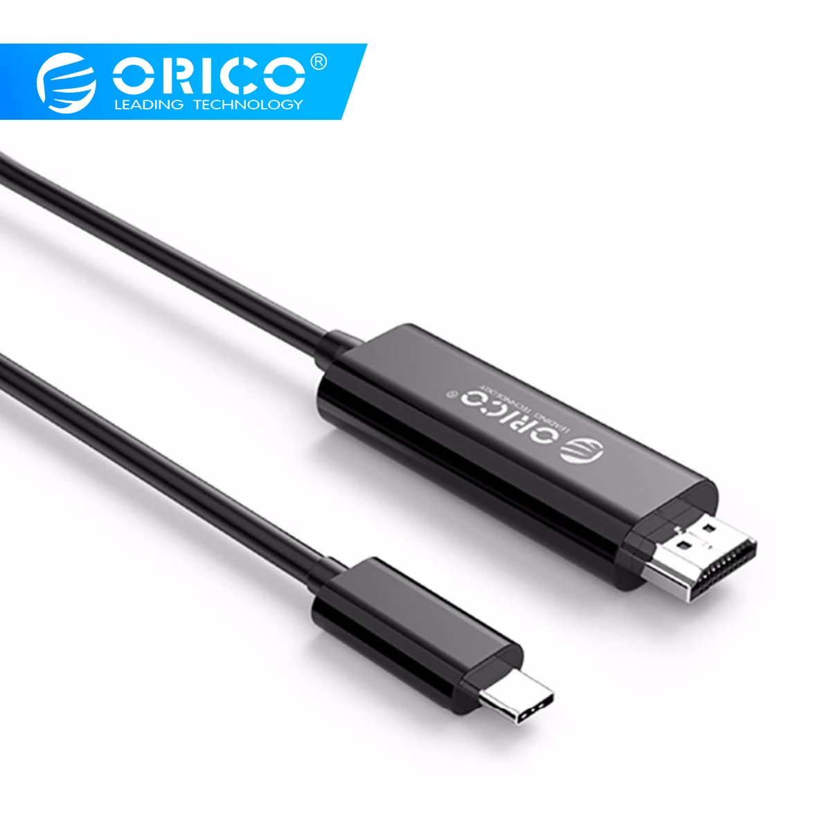  ORICO USB C to HDMI Cable HDMI 4K 1080P 3D Type C Cable for Samsung S8 S9 Hawei 10 P20 HD TV Game M