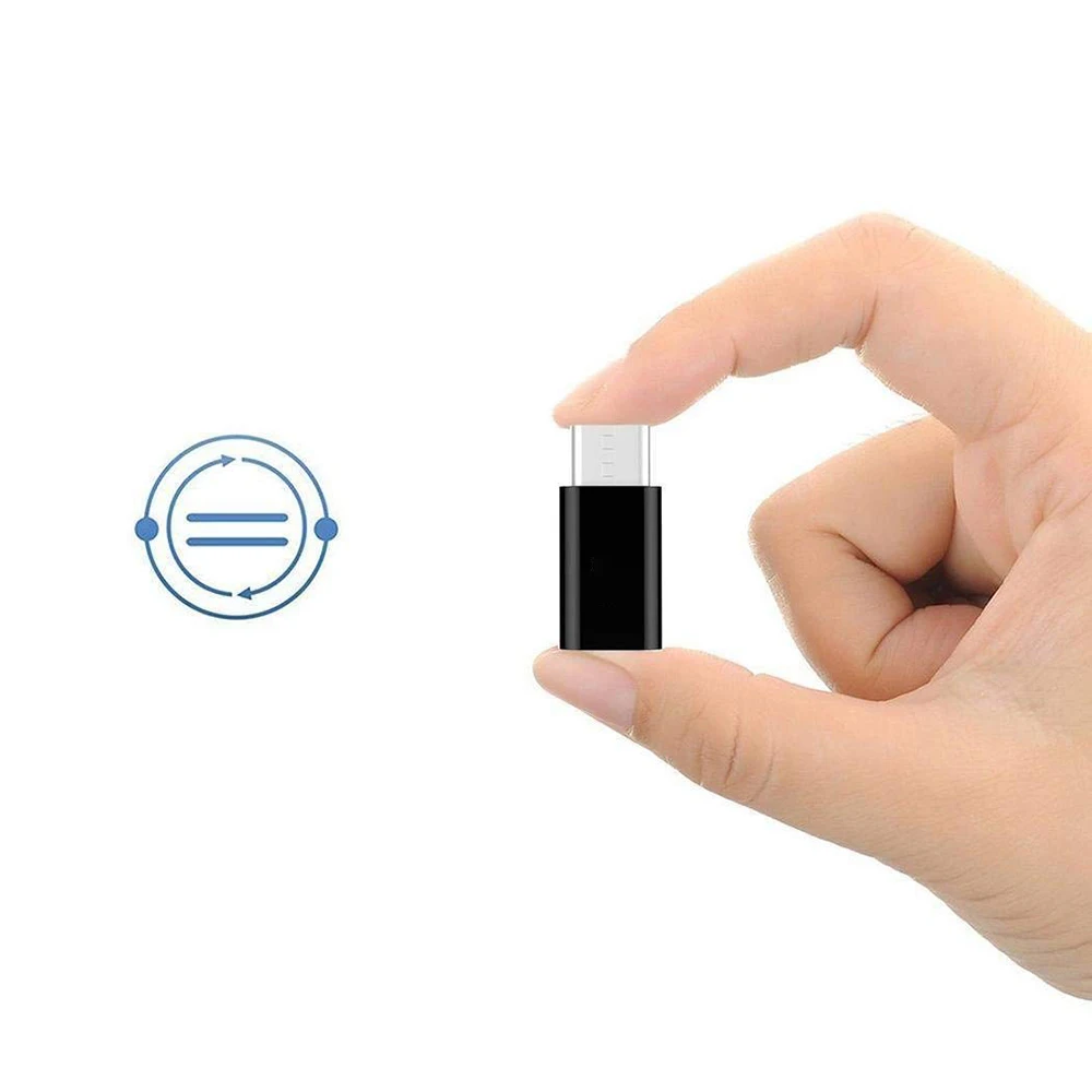 NYFundas 5PCS USB C to Micro USB Adapter For OnePlus 5 6 5T LG G5 G6 Samsung Galaxy S9 Plus S8 Note 8 Type C 3.1 Converter Typec (10)