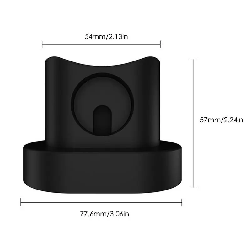 4-в-1 зарядная док-станция для силиконовая Зарядка держатель для наручных часов iWatch/Airpods с цифровым кабелем snon Нескользящие Водонепроницаемый, устойчивое к царапинам