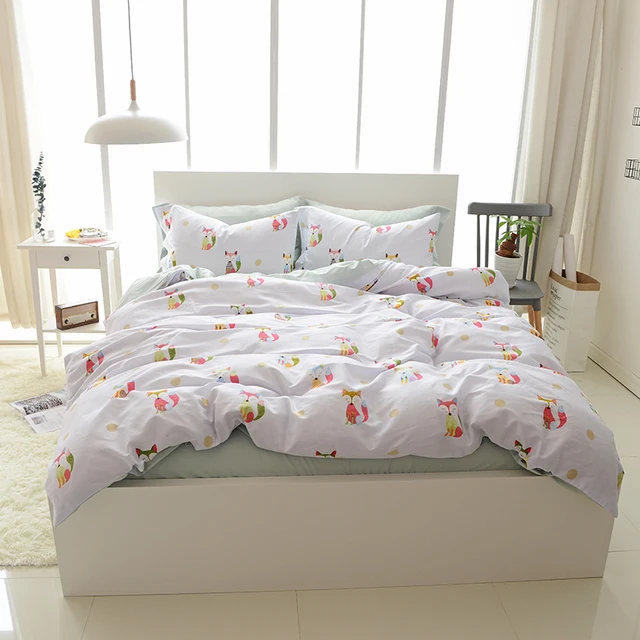Svetanya Piccola Volpe Set di Biancheria Da Letto Matrimoniale ... Svetanya Piccola Volpe Set di Biancheria Da Letto Matrimoniale ...