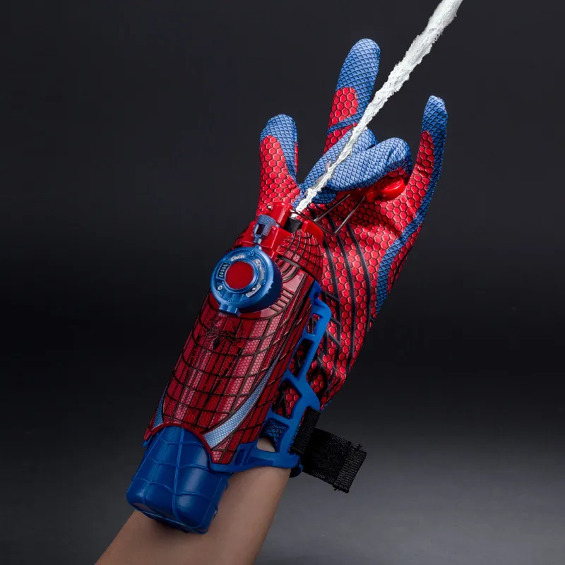 Action Figure Amazing Spiderman Toys Deluxe Rapid Fire 2 In1 Web Fluid  Water Shooter With Hero Glove Kids Roleplaying Brinquedos - Action Figures  - AliExpress