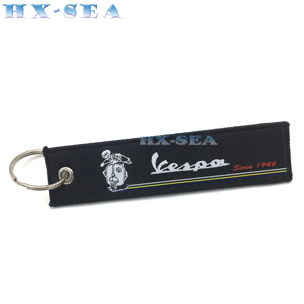 

For VESPA 160GS 180SS 150 VBA-T4 50-125/PV/ET3/PK/S/XL 125 VNA-TS PX80-200/PE/Lusso Scooter Motorcycle Fashion Woven Keychain