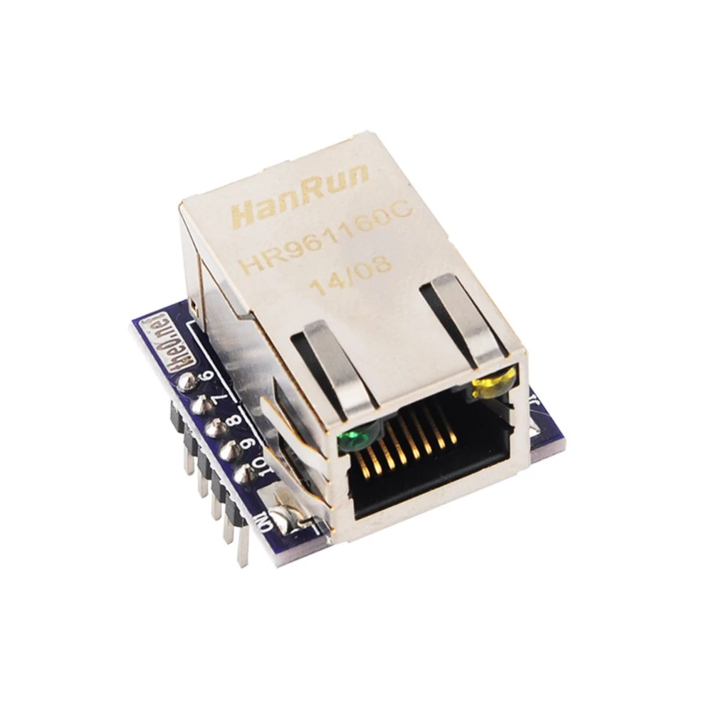 Mini LAN ENC28J60 AVR PIC ARM MCU The Smallest Network Module