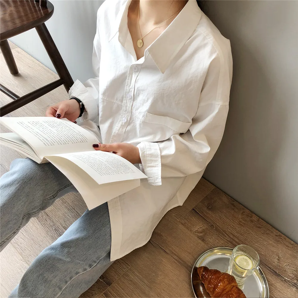 Vintage Women Blouse Shirts 2019 Autumn Korean Long Sleeve Women's Tops Blouses Blusas Roupa Feminina Tops High Quality Y6523 (6)