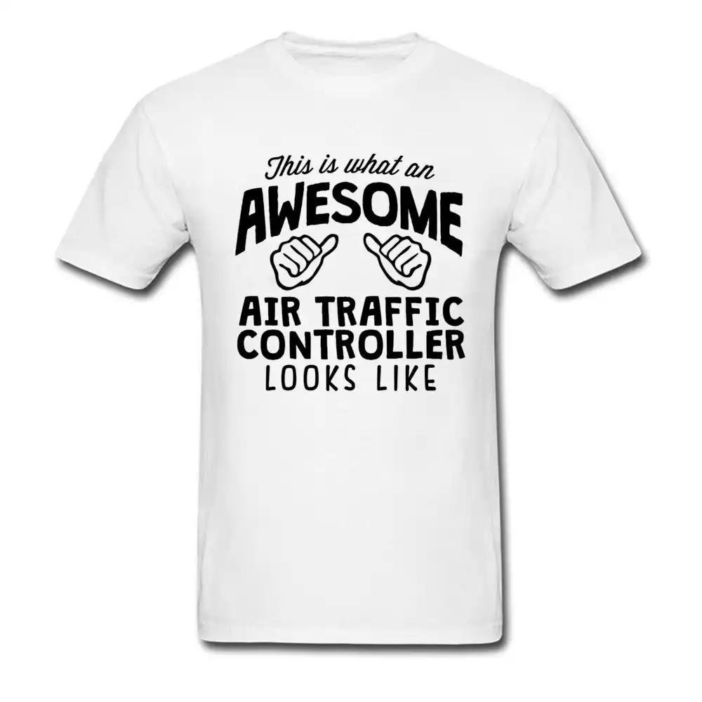 Text Title Tshirt For Men Awesome Air Traffic Controller Black World Print T Shirts Quotes Men S Simple Cheaper T Shirt Tees T Shirts Aliexpress - yellowred roblox letter r short sleeve t shirt tee tops