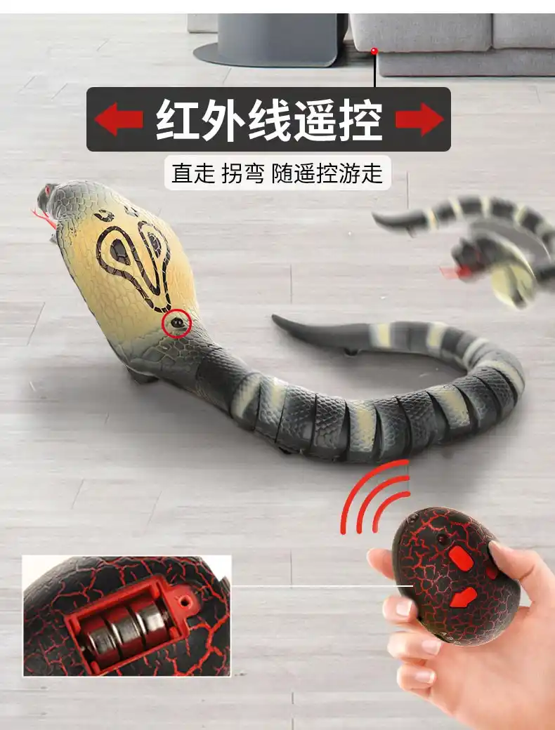 remote control snake cat toy