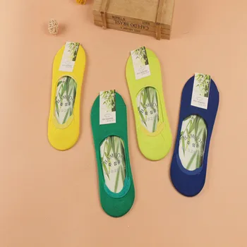 

Free shipping 10pairs/lot summer fashion bamboo fibre men sock slippers male non-slip invisible boat socks for man ankle socks