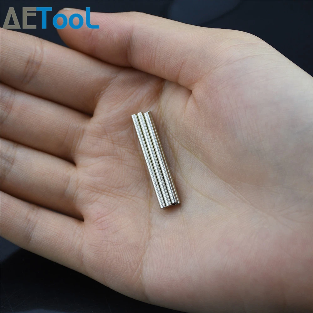AETool 3x1 мм супер сильный неодимовый магнит N38 диск Постоянный магнит редкоземельный художественный магнит Неодим-железо-бор