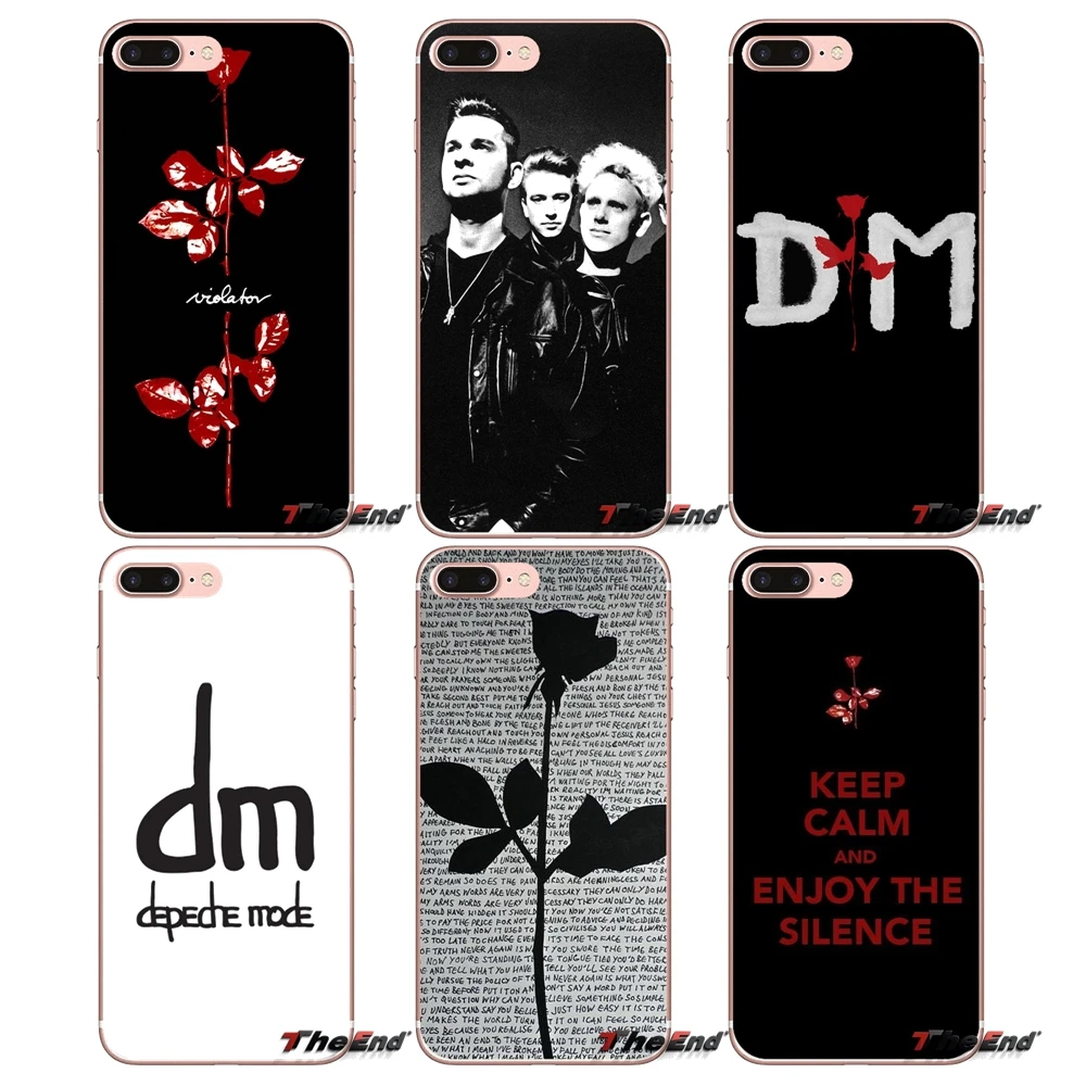 

For Apple iPhone X 4 4S 5 5S SE 5C 6 6S 7 8 Plus 6Plus 7plus 8plus Fundas Coque Depeche Mode Violator DM TPU Silicone Case