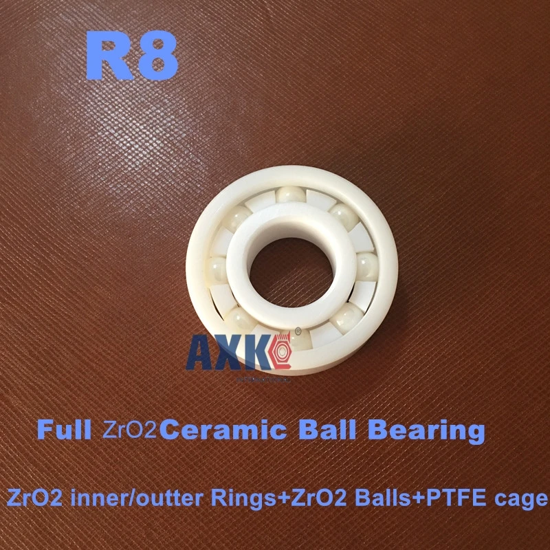 

2018 Hot Sale Rushed Thrust Bearing Free Shipping Ce R8 Zro2 Fc Abec3 12.7x28.575x6.35 Full Ceramic Bearings Complement