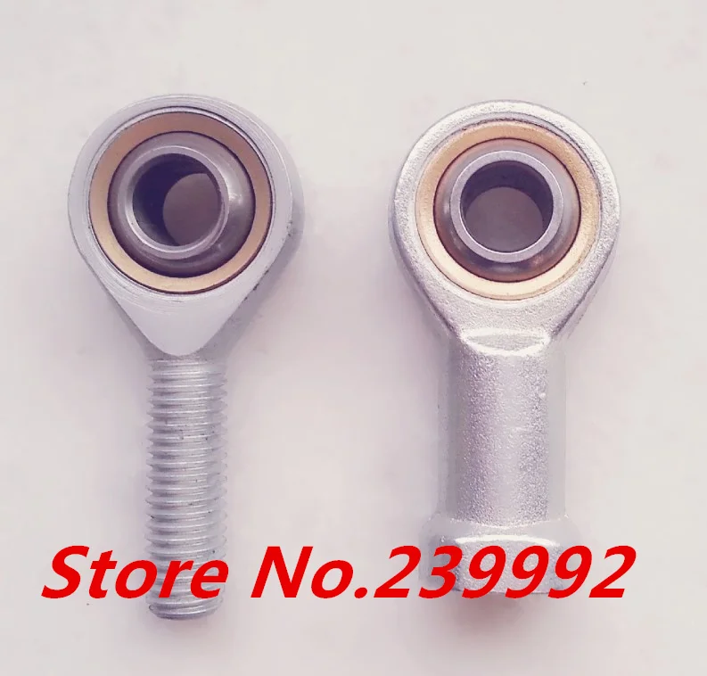 10 pcs rod end bearing 8mm SA8T/K POSA8 right hand thread male joint