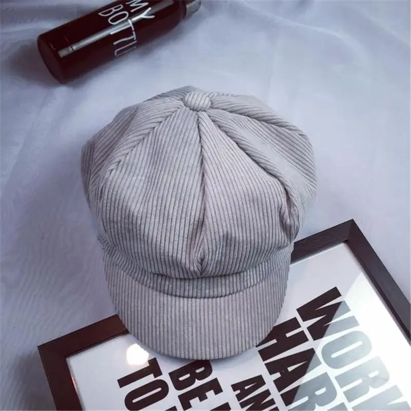 COKK Newsboy כומתת כובע נשים בציר צייר כומתת חורף כובעי נשים גברים מתומן כובעי נקבה עצם זכר חדש 11.11 כובעים