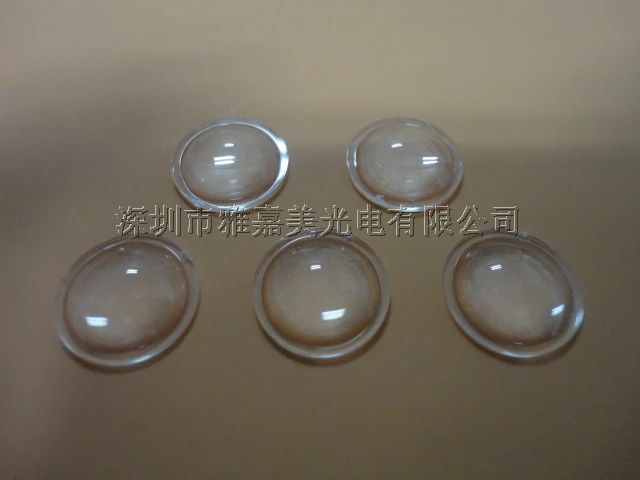 

power LED optical convex lens diameter 14mm*4.5mm Plano convex LED lens 1W 3W Reflector Collimator