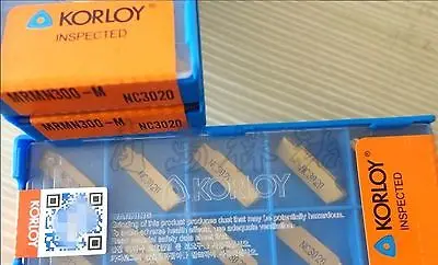 

2PCS NEW in box KOR+ MRMN300-M NC3030 CNC Carbide Inserts 10PCS/Box