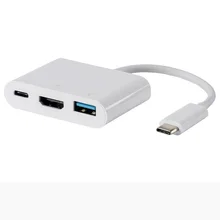 Thunderbolt 3 Type C USB 3.1 to HDMI converter adapter cable for apple macbook pro 2016 2015 macbook (USB-C equipped)