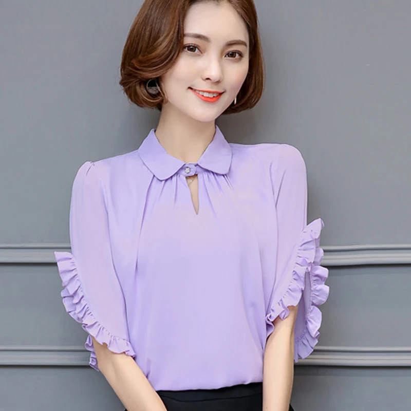 pink and blue blouse