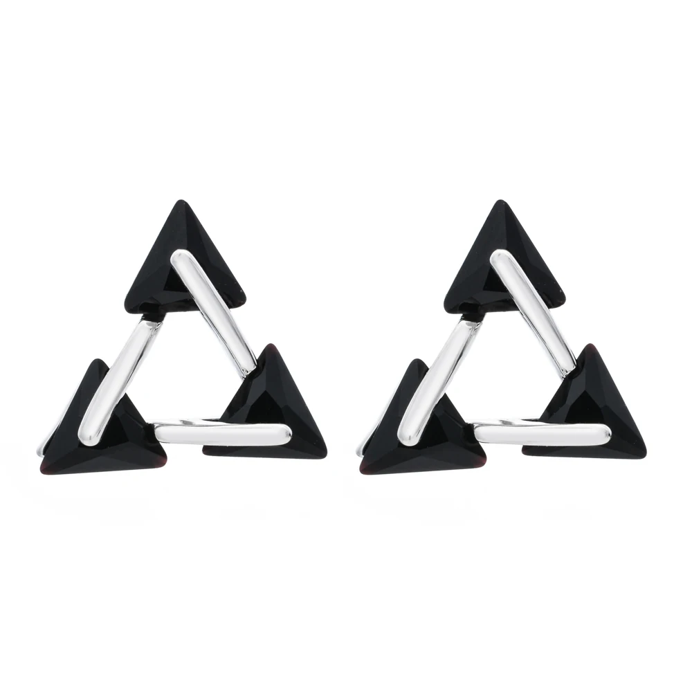 

Delicate fashionable triangular AAA Zircon Earrings for women/girls to attend various parties ER-301