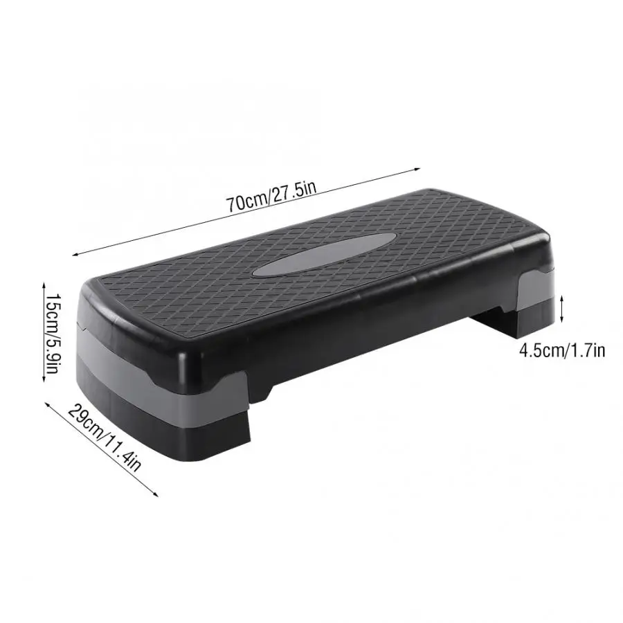 27/31inch 2/3 Floor Fitness Aerobic Step Cardio Yoga Pedal Stepper Gym Workout Exercise Yoga Fitness Aerobic Step Equipment