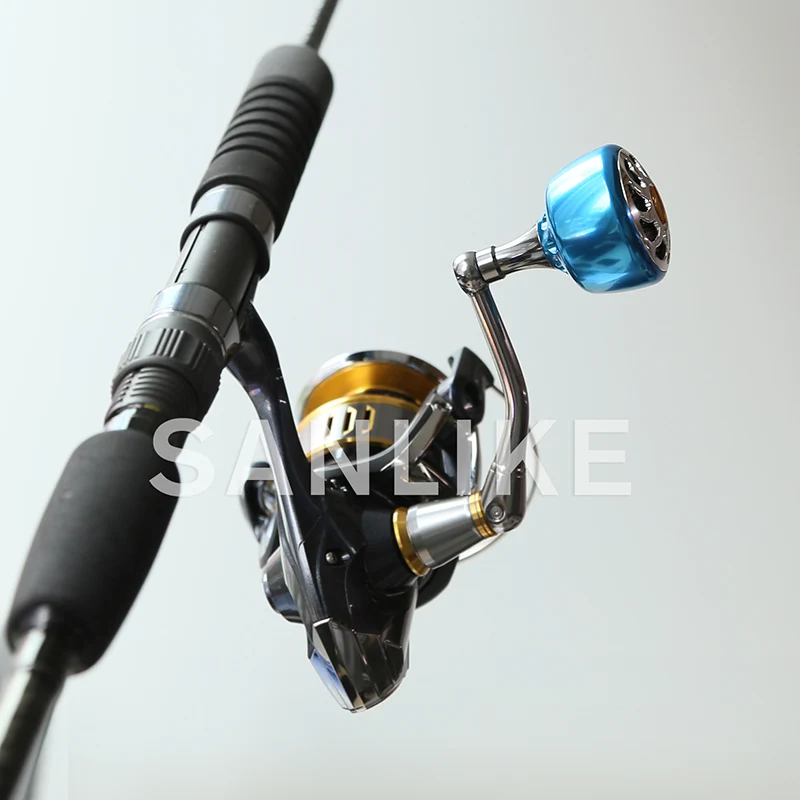 SANLIKE катушка ручка для Shimano A ручка Daiwa S ручка вращающаяся катушка приманка катушка жесткий алюминиевый рыболовные аксессуары