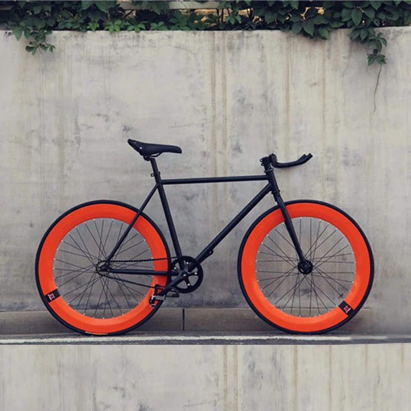 

Fixed gear bike 46cm 52cm 56cm steel frame single speed bike track road bicycle frame DIY color