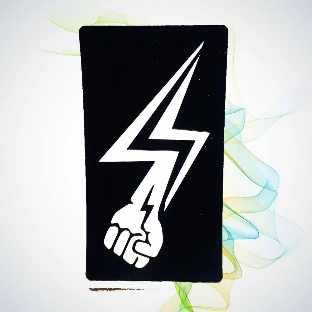 Aydinlatma Yumruk Guc Ici Bos Dovme Sablonlar Airbrush Boyama