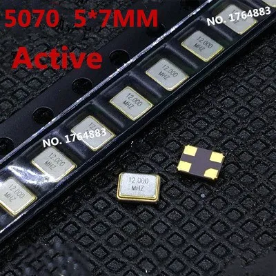 Оригинал 2 шт./Активный 5070 75 МГц 125 11 0592 кристалл м SMD 4P 7050 5*7 мм|Реле| |