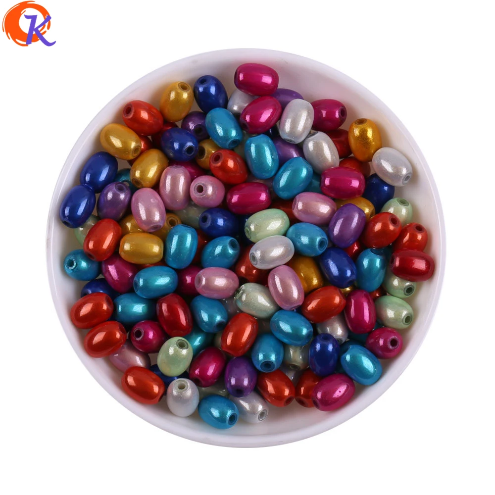 Cordial Design 8*11MM 200Pcs/Lot Fashion Beads Jewelry Chunky Miracle Mix Color For Hand Made Earring Making | Всё для изготовления