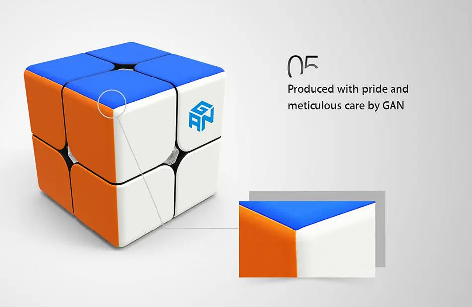 Cubo de Quebra-cabeça Educativos para Crianças Velocidade Cubo Mágico Quebra-cabeça Magnético Profissional Torção Brinquedos Gan249 v2 m 2x2x2 2x2 8 Gan249 v2 m 2x2x2 cubo de quebra-cabeça
