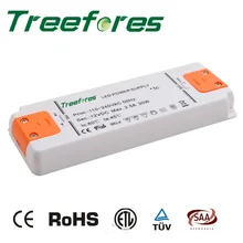 6 Вт 12 Вт 15 Вт 20 Вт 30 Вт 40 Вт 50 Вт 60 Вт тонкий светодиодный драйвер DC 12 В 24 В адаптер трансформатора освещения CE ROHS, подача электропитания