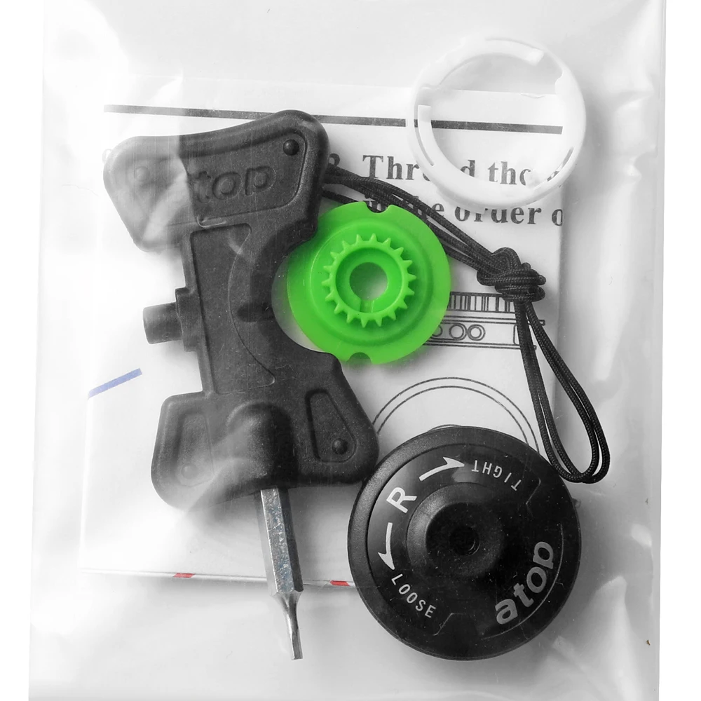 

ATOP right left revolving buckle with tool instructions tight-loose buckle repair rotate button high quality security