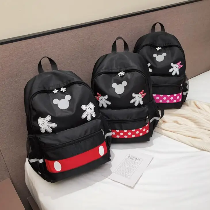 Mickey bolsa de Ombro Da Lona Estudante