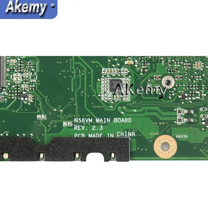 Akemy N56VZ/N56VM материнская плата для ноутбука For Asus N56VB N56VM N56VZ N56VJ N56V оригинальная GT650M 2G