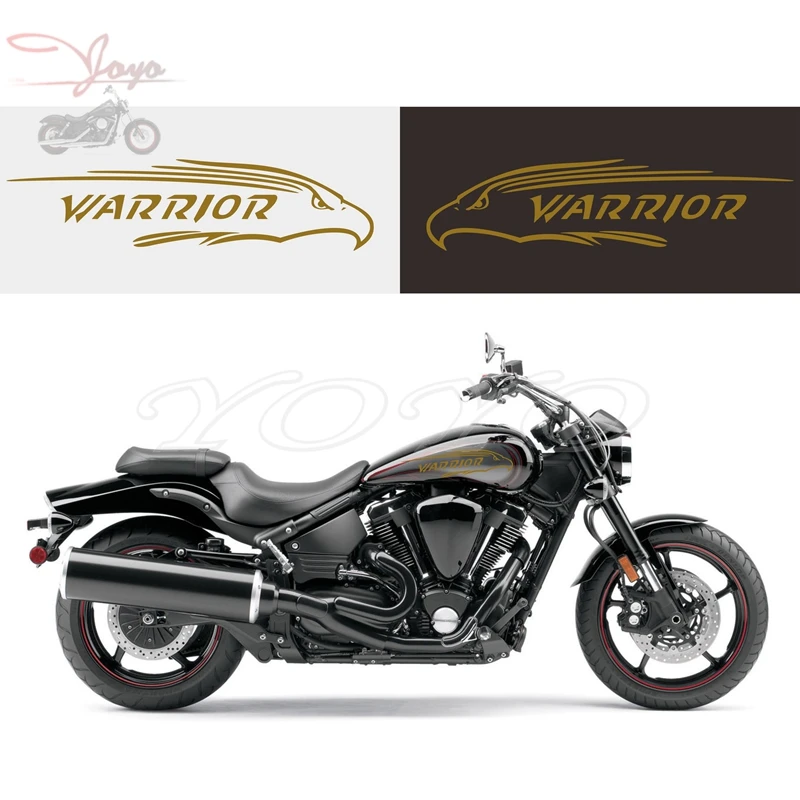 

Наклейки на топливный бак с орлом, наклейки с отверстиями для Yamaha XV1700 Warrior
