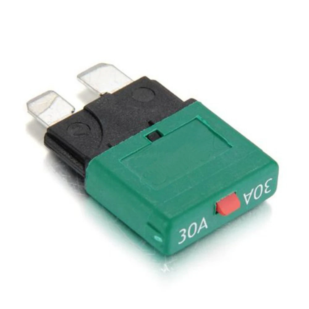 Marsnaska Brand New Car Styling 28v 30 Amp Blade Fuse Auto Reset Fuse Circuit Breaker Automatic
