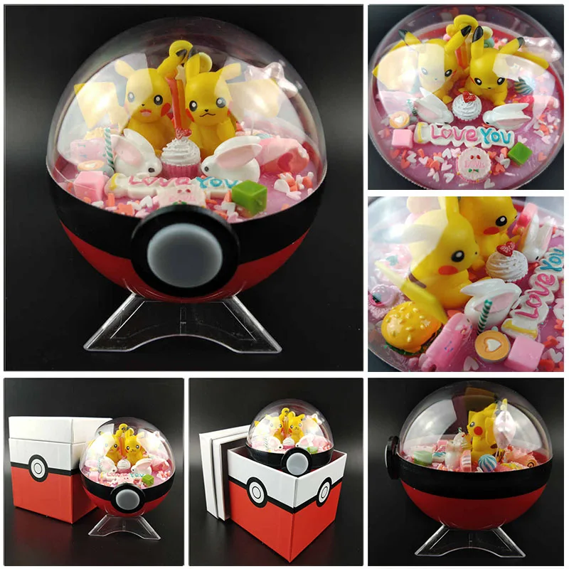 

Hight Quality Pokeball Figures Cute Mini Figure Pikachu Figures Monster Model Pocket Toys For Girlfriend/Childrens Gift Toys