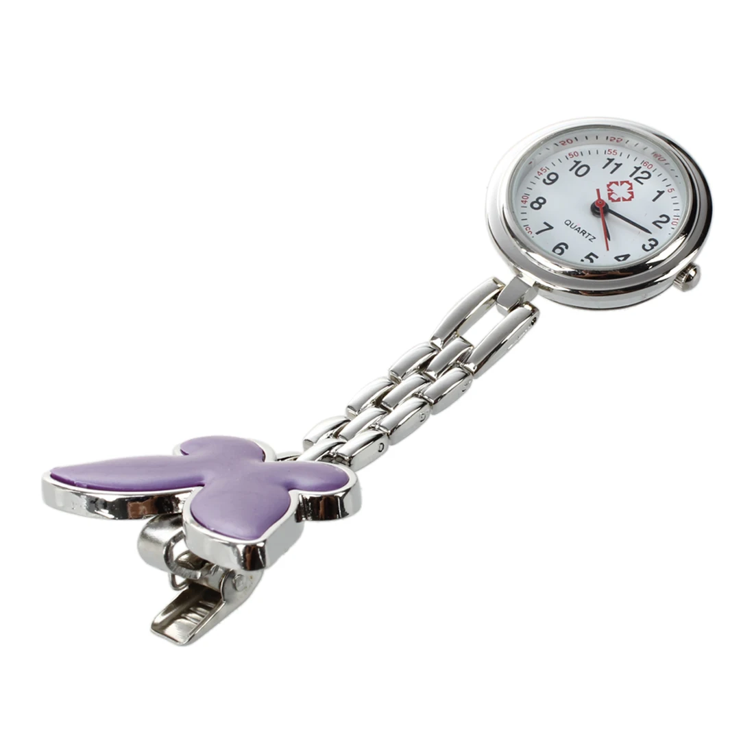 pocket watch Nurses Wacht Heart rate monitor pocket watch Quartz Butterfly Themein Pocket & Fob