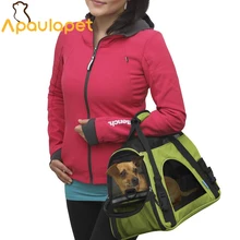 Портативный собака сумка для маленьких собак с дышащей сеткой Pet Crrier сумка S L для переноски для кошки собаки один сумка с ремешком