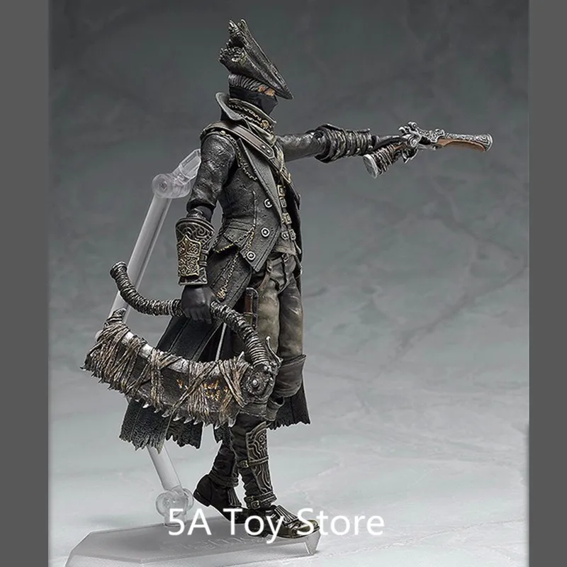 PS4 Bloodborne игры фигурка Охотник Figma 367 ПВХ фигурка Модель Коллекция игрушек кукла подарки 15 см