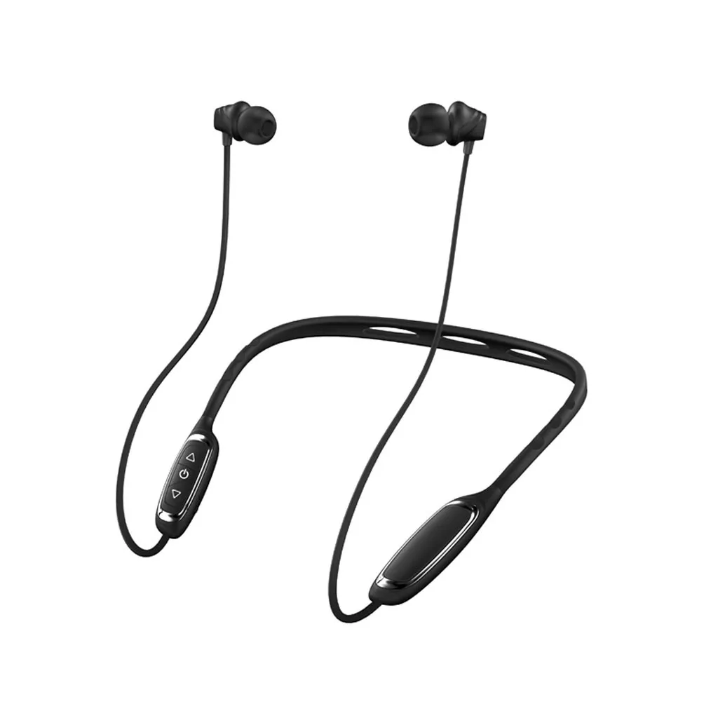 

Magnetic music bluetooth earphone Hanging Neck sport running wireless bluetooth headset with Mic For iPhone 8 X 7 Xiaomi 5.29
