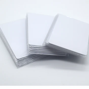 

100Pcs/lot 13.56Mhz Rfid Access Control IC Card IC Smart Card Tag 0.8mm Thin Can Read And Write