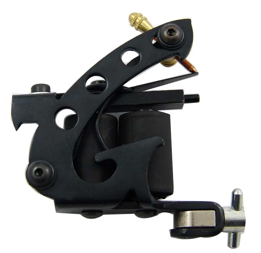 

Chrome Tattoo Machine For Beginner Tattoo Apprentice Machine 10 Warps Coil Guns For Liner and Shader Free Shipping TM-344