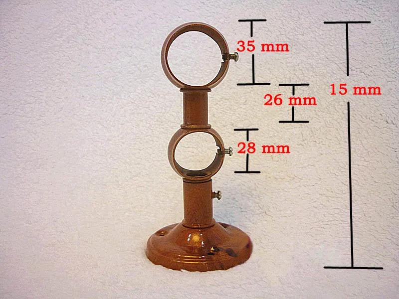 35 мм/28 мм Чистый медный красный двойной держатель металлический Резной Римский занавес держатель сплав Римский двойной стержень кронштейн латунный настенный крюк Держатель