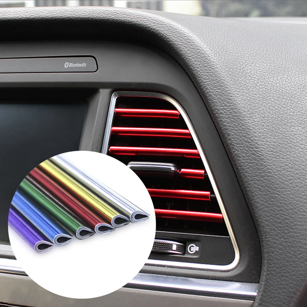 10pcs Car-styling plating Air outlet trim strip Interior Air Vent Grille Switch Rim Trim Outlet Decoration Strip DIY automobile
10pcs Car-styling plating Air outlet trim strip Interior Air Vent Grille Switch Rim Trim Outlet Decoration Strip DIY automobile