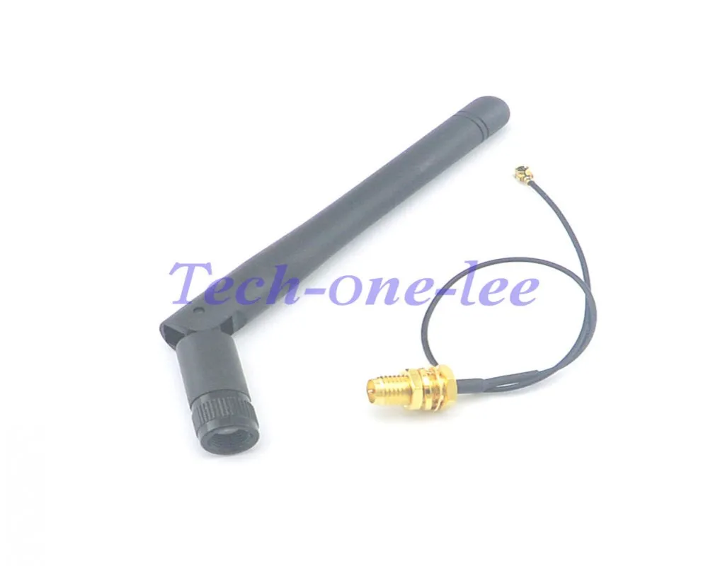 10PCS lot 3dBi 2 4GHz RP SMA Male Wifi Antenna IPX to RP SMA Jack Male 3