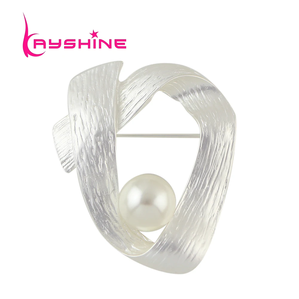 Kayshine Новое поступление Jewelry геометрический матовый серебристый Цвет с имитацией