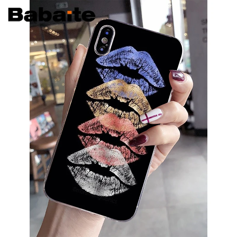 Girly Pink lips fashion newly pattern