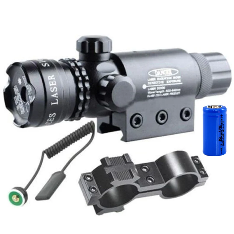 

For 9-23mm Pipe Tactical Laser Aluminum Green Red Dot Laser Sight Scope for Hunting Rifles Handgun -P4042