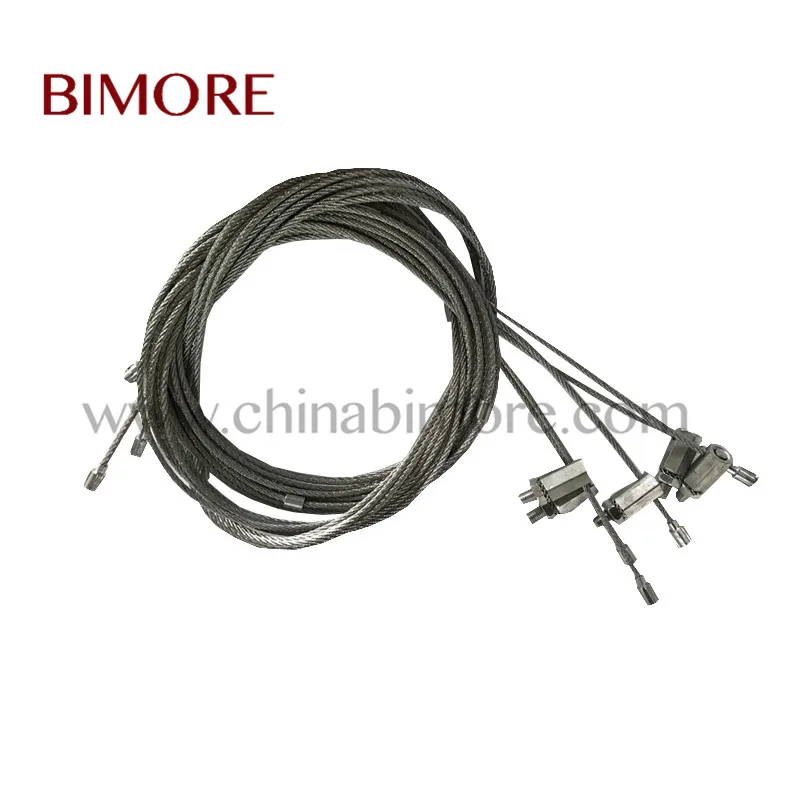 Elevator landing door steel wire rope 800(3470mm) opening and 900(3870mm) opening (1)